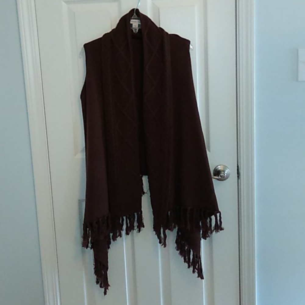 Coldwater Creek Women's Sweater Vest, Size PS/PM